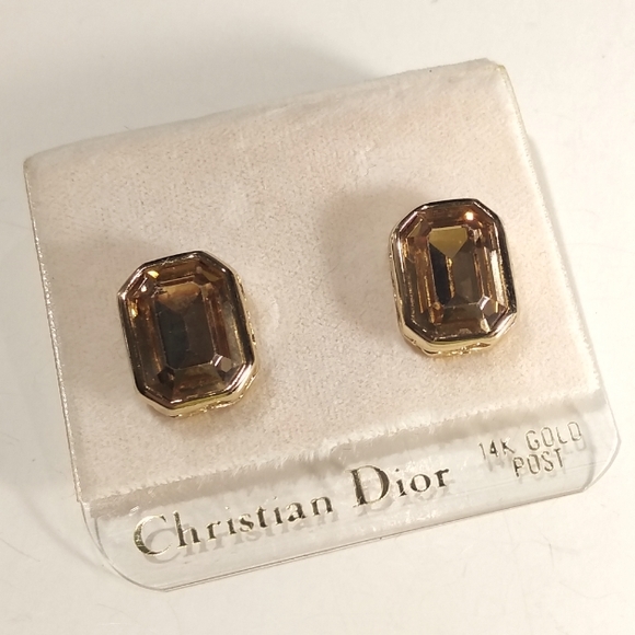 Dior Jewelry - NWT Christian Dior Earrings